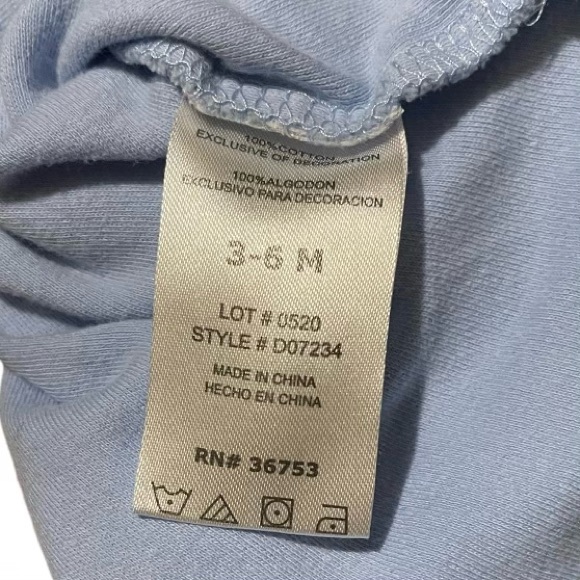 Size 3-6M DUCK DUCK GOOSE BABY BODYSUIT TOPS SHORT SLEEVE BUNDLE - Picture 8 of 16